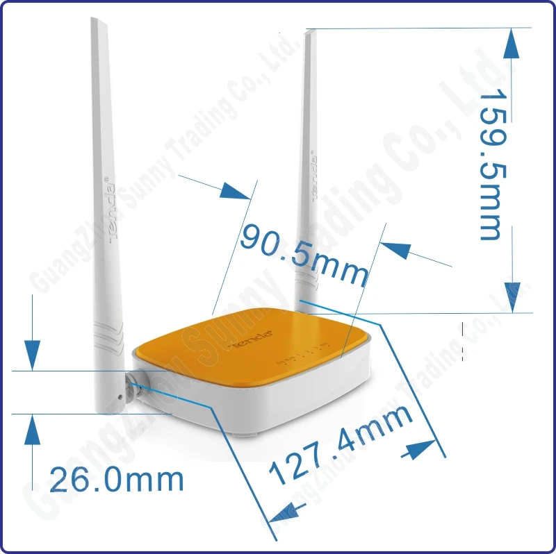 Английский Прошивка TENDA Беспроводной N маршрутизатор для домашней сети WI-FI
