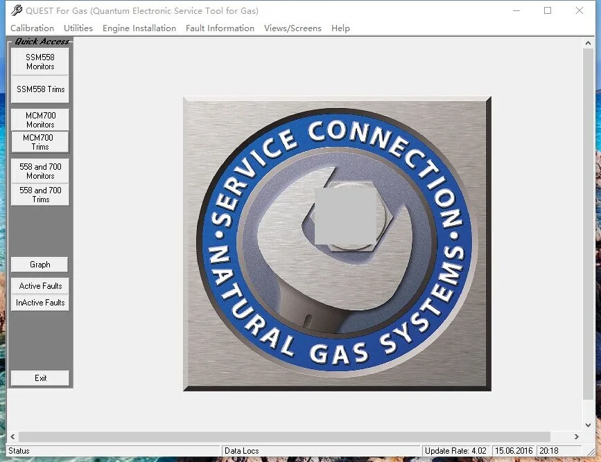 Квантовый электронный сервисный инструмент для поиска газа 2 1|ПО| |