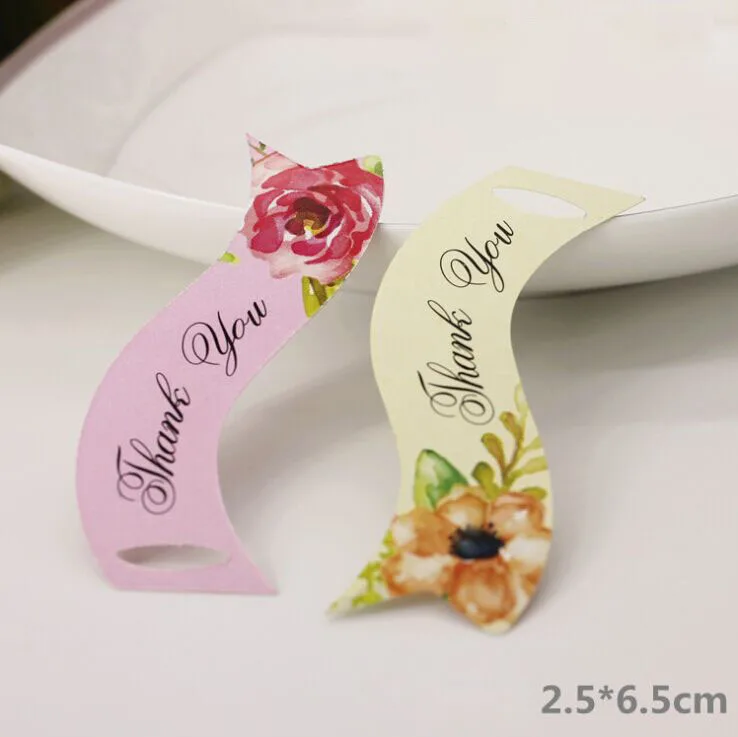 Горячее предложение 100 шт винтажный подарок Благодарим Вас за пользу бирки в