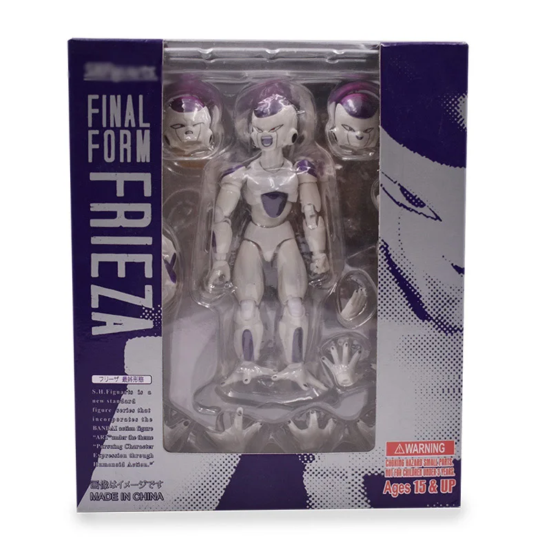 12 стилей Аниме Dragon Ball SHF Frieza Vegeta Piccolo Jr Goku Zamasu шорты ПВХ экшн фигурка кукла модель игрушка Рождественский подарок