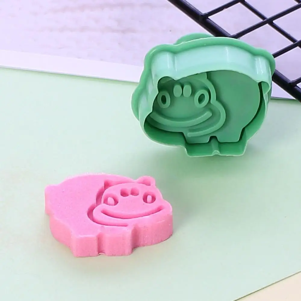 31-15 pig 3D Мультяшные игрушки для нарезки печенья в виде животных пресс-форм Плунжер, сахарная мастика форма для выпечки бисквита набор для работы с мастикой «сделай сам» отделочных работ подарок для ребенка - Цвет: 31-15 pig