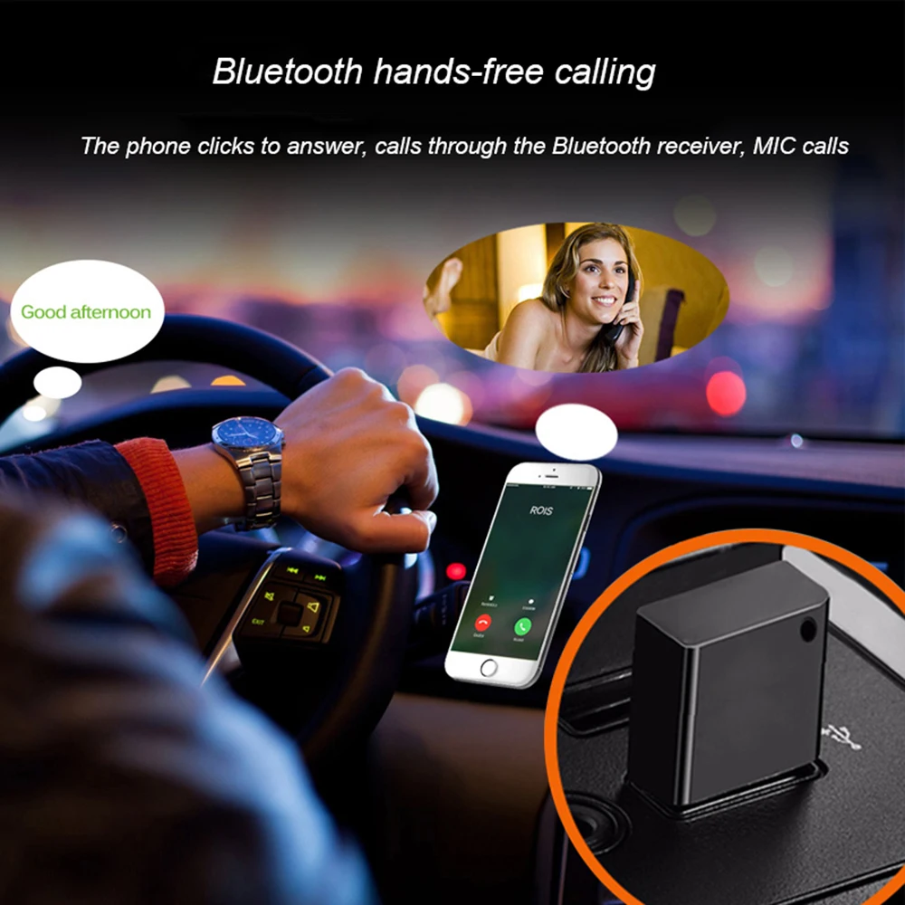 Беспроводной автомобильный mp3 плеер JINSERTA с Bluetooth 4 0 музыкальный приемник USB аудио