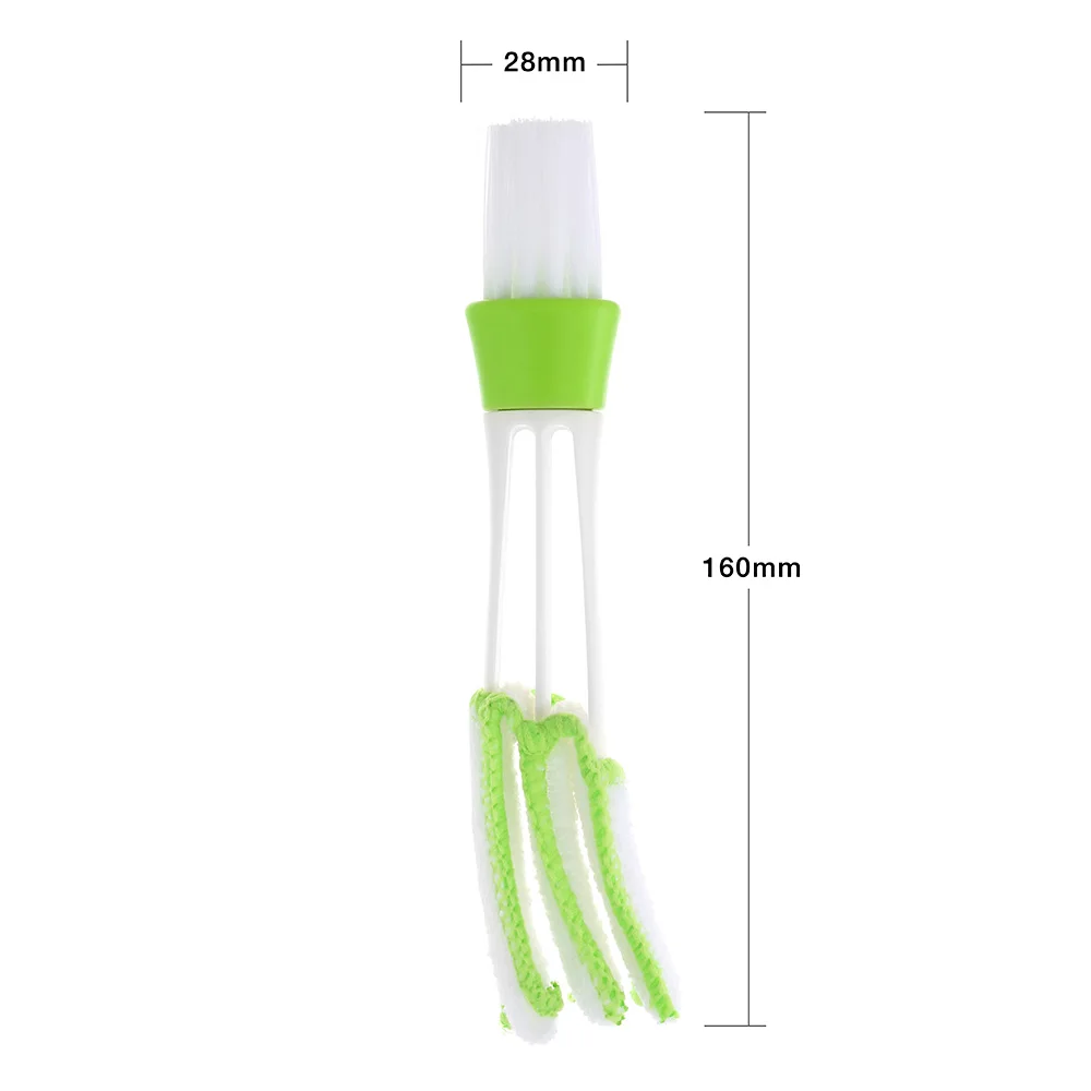 1 шт. автомобильная пластиковая щетка для чистки кондиционирования воздуха |