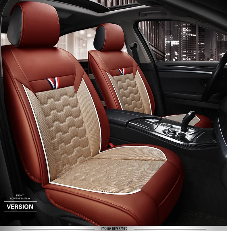 Ультра-роскошный чехол для автокресла, подушка для автокресла для Ford Edge Mondeo Ecosport Focus kuga, Land Rover Freelander 2 Most Sedan& SUV
