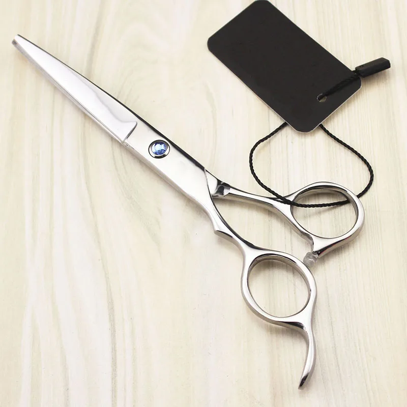 Cutting scissor Профессиональные Парикмахерские ножницы 6 дюймов левша стрижки Makas Салон ножницы с инструментами для левой удобные ножницы комплект - Цвет: Cutting scissor