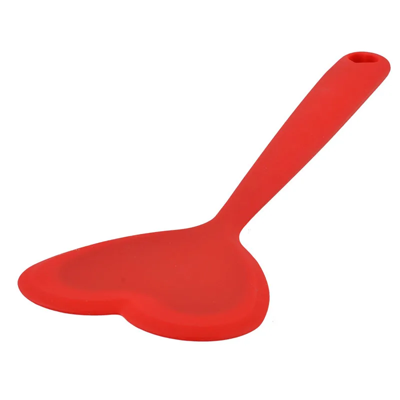 Goodfeer силиконовый скребок в форме сердца с висячим отверстием для перемешивания