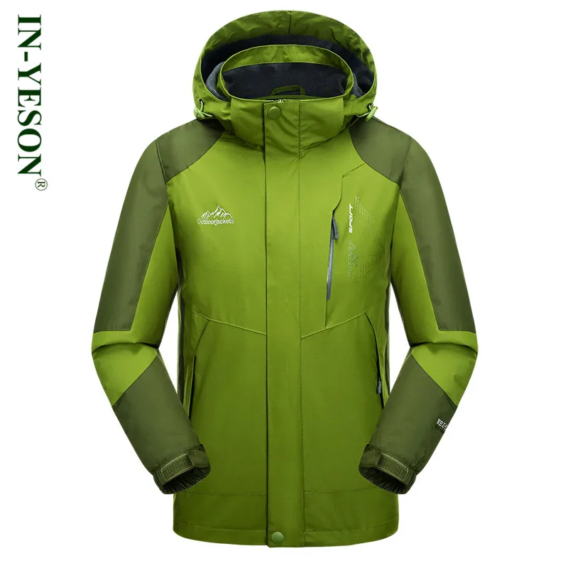 Брендовые весенне-осенние дышащие водонепроницаемые флисовые куртки мужские