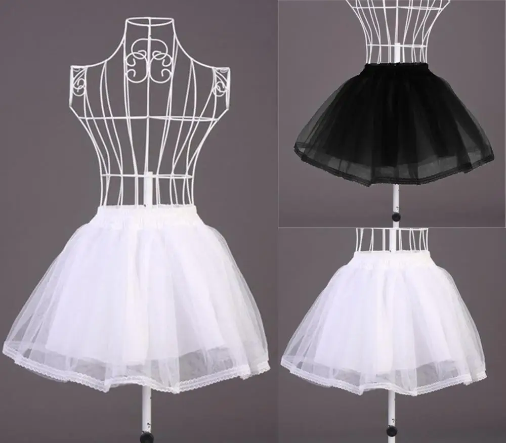 Белая черная юбка с эластичным поясом костюм подъюбник|costume petticoats|elastic waist skirtwaist