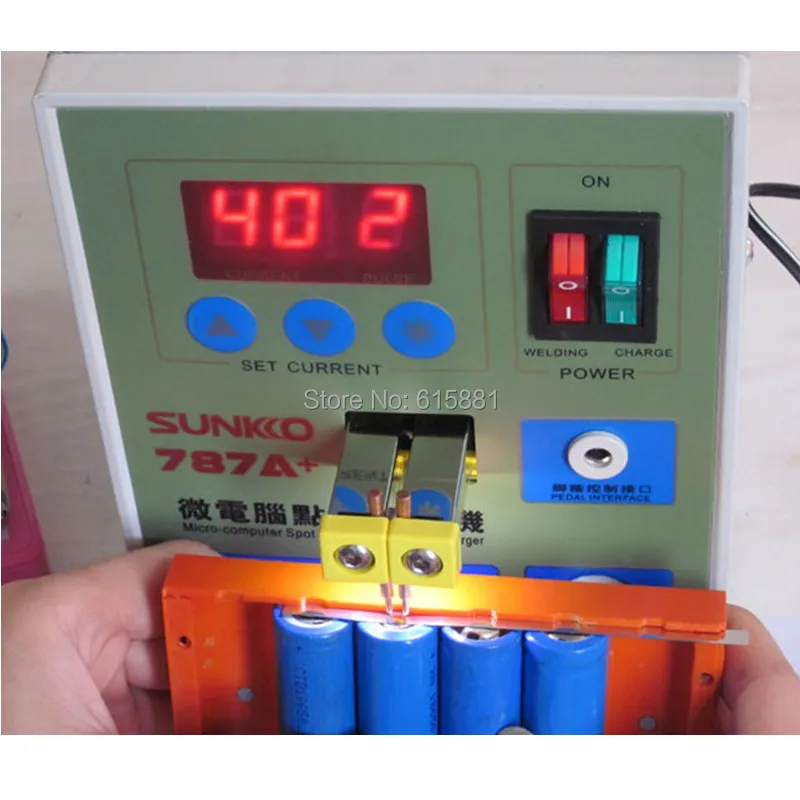 Светодиодный точечный сварочный аппарат с импульсной батареей 787A + микро