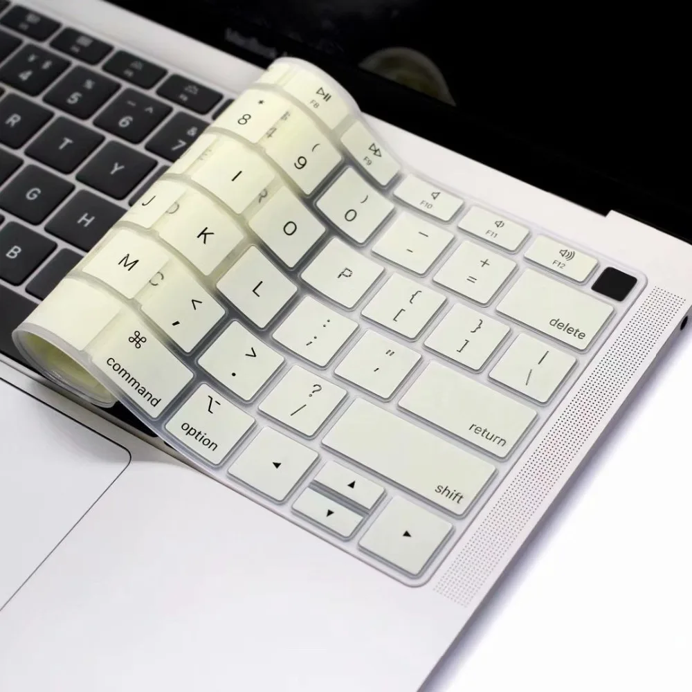 Чехол для клавиатуры EU US Macbook Air 13 2018 силиконовый A1932 Английский пленка |