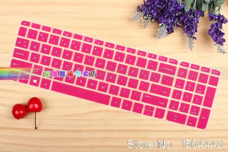 rose Для hp Pavilion Envy 15 15-ac* серии 15-ae* m6-ae* m6-p* 15-F* серии 15,6 ''клавиатура протектор кожного покрова - Цвет: rose