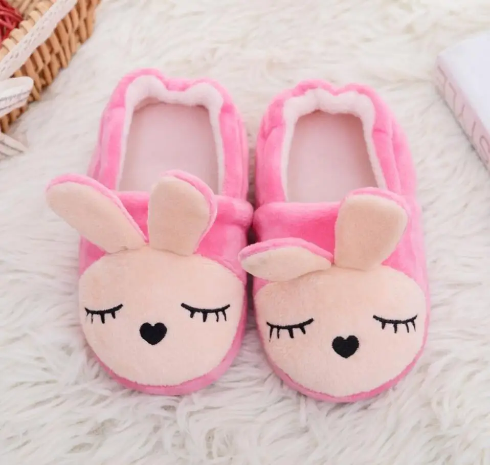 Baby Home Piggy Panda Monkey Slipper Warm Soft Indoor Fashion Floor Slippers for Boy Girls Kids Cartoon Shoes Children | Детская одежда