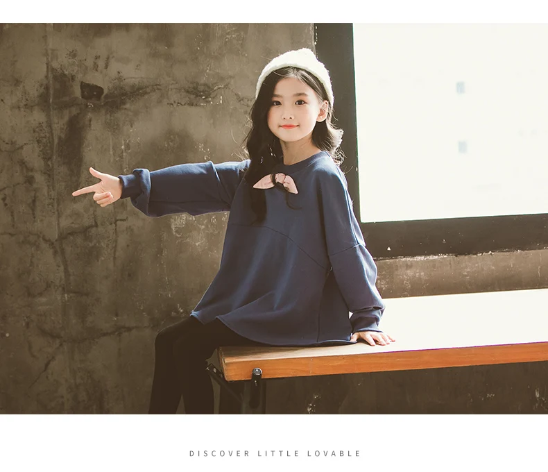 Одежда для девочек 2018 новая Корейская версия модной одежды в иностранном стиле