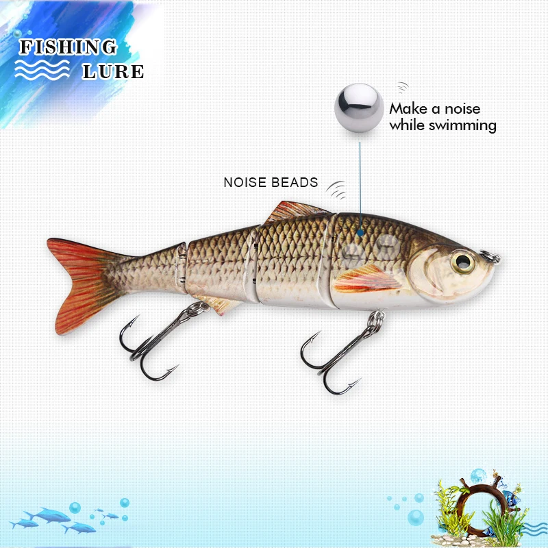 Рыболовная приманка DONQL 4 сегмента Реалистичная жесткая рыболовная 25 5 см 146 г