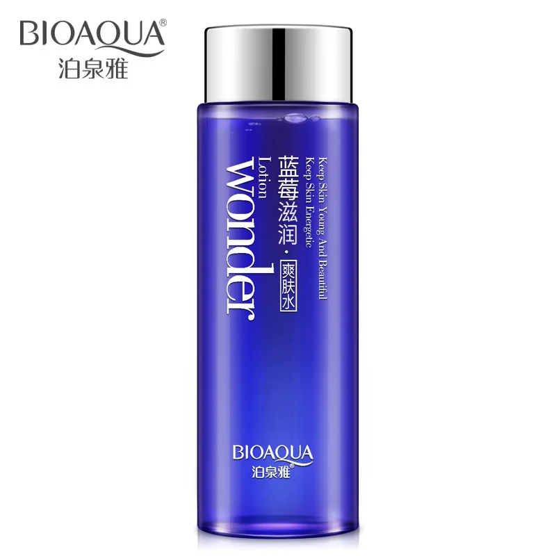 

Тоник для лица голубика Bioaqua, чудо-блеск, чудо-тоник для макияжа, гладкий Тоник для лица, лосьон, масло для контроля пор, увлажняющий уход за к...