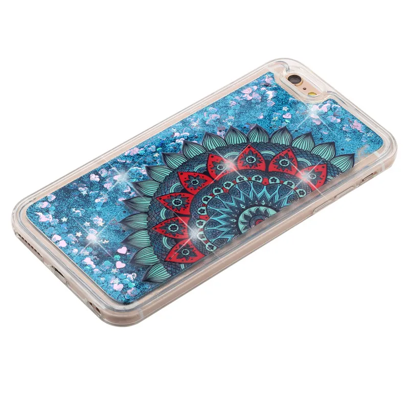 Жидкий зыбучий песок чехол для iPhone X 7 8 бабочка телефонные чехлы 6 6s Plus XR XS Max Bling