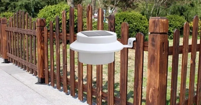 Светодиодный светильник на солнечной батарее Круглый водонепроницаемый с