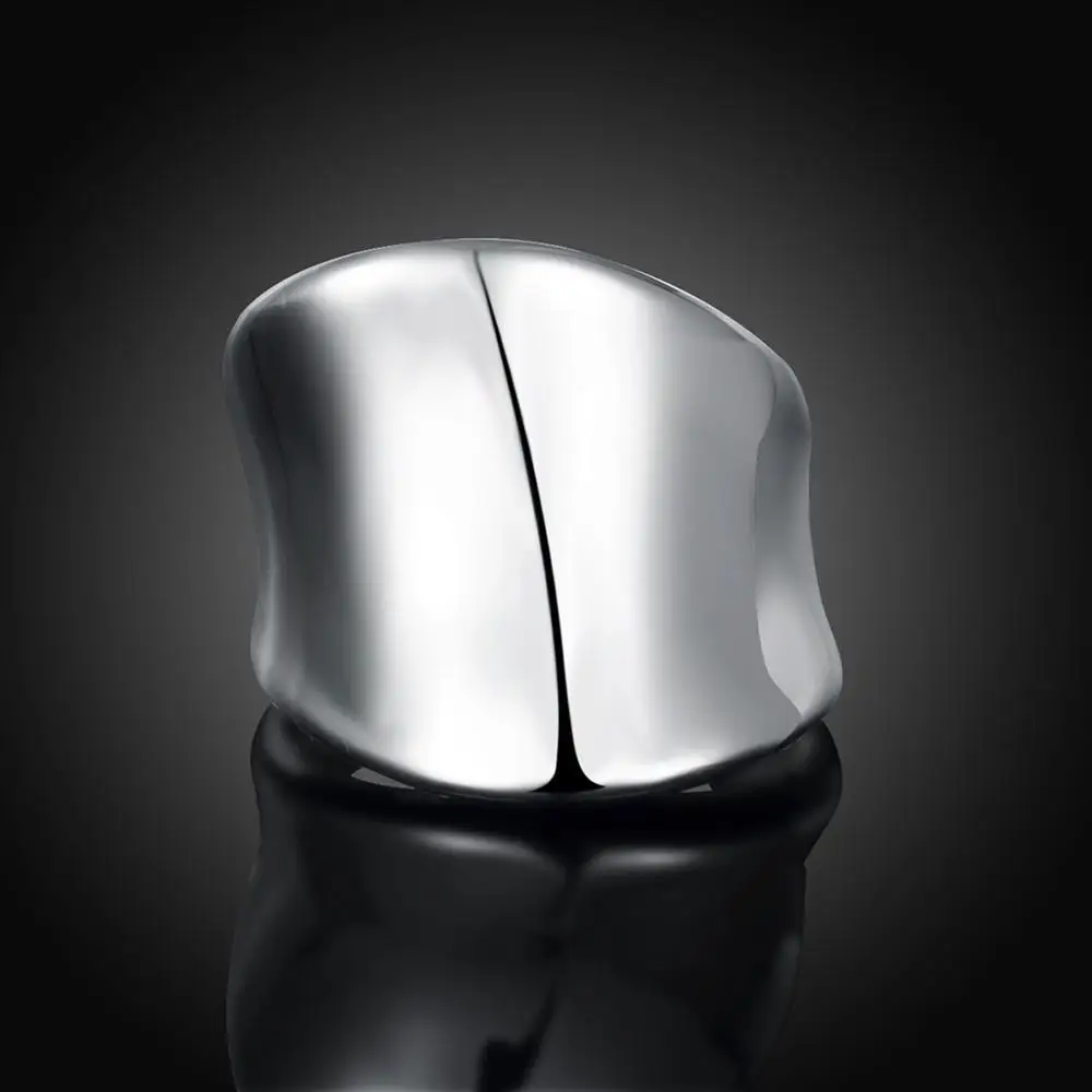 Большой палец кольцо с серебряным покрытием цвет кольца для мужчин и женщин