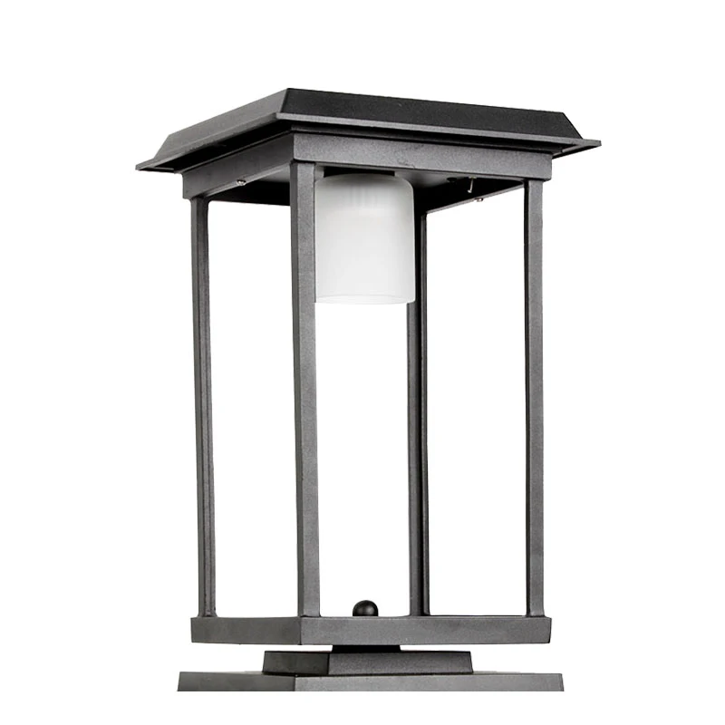 

Solar wall light 5W outdoor door column lamp wall home outdoor waterproof column head lamp aluminum garden lamp wx12041657