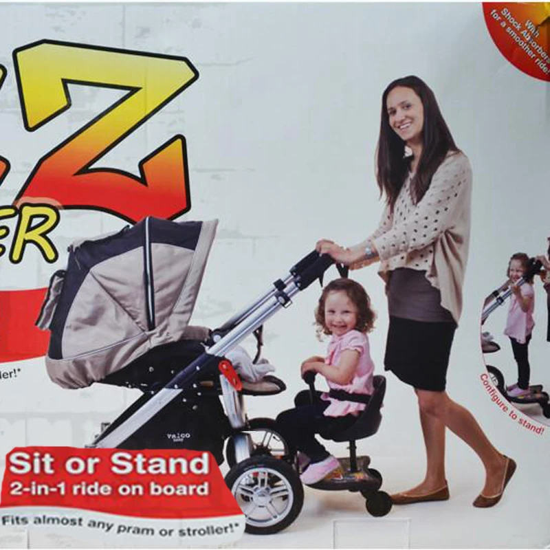 Многофункциональная детская коляска педаль общие вспомогательная подставка