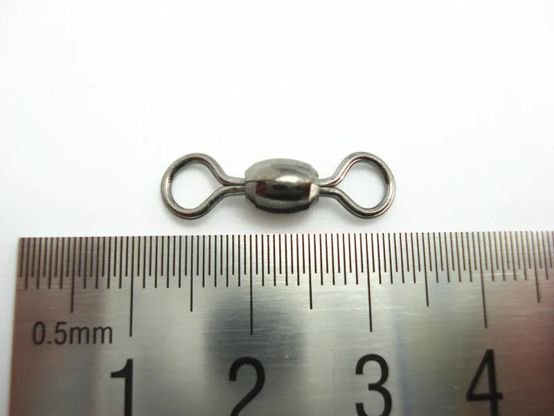 100Pcs*1# CRANE SWIVEL Copper Fishing Lure swivels Brass Barrel Swivel Tackle Ocean Rock | Спорт и развлечения