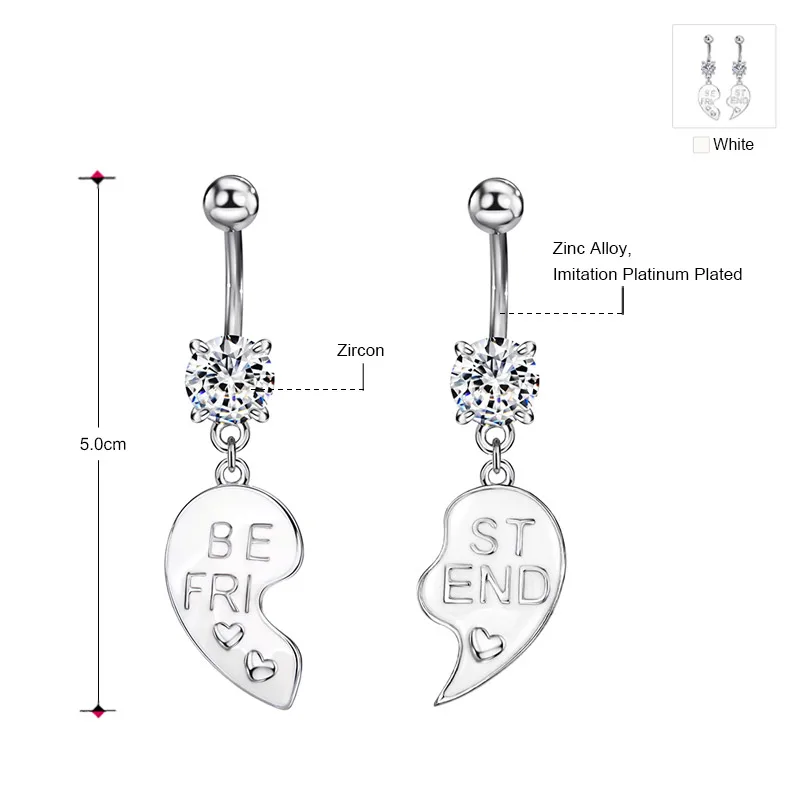 Женское кольцо на пупке Neoglory с кубическим цирконием модное ювелирное изделие для