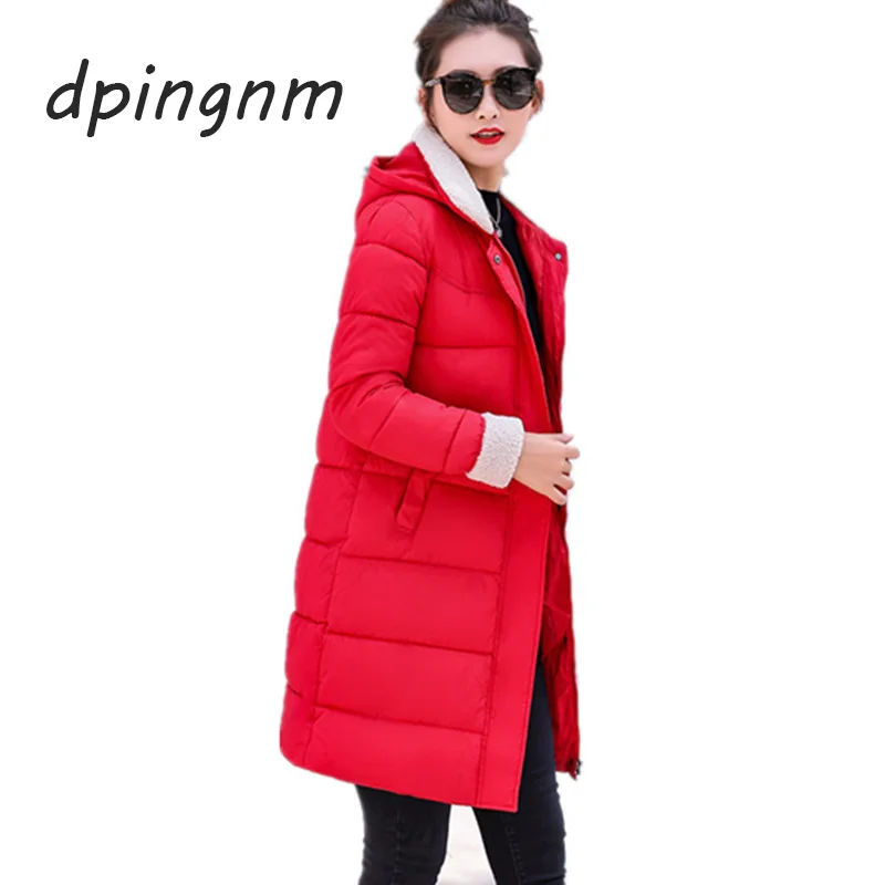 Winter Coat Women 2018 Hot Sale Long Parka Fashion Students Slim Female Clothing Plus Size S-2XL Thick Jackets