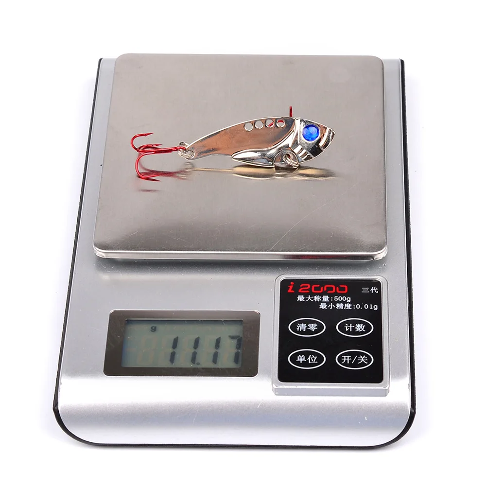 Рыболовная наживка с золотистыми блестками VIB 5 цветов блесна 6 см 11 г 1 шт. | Спорт и