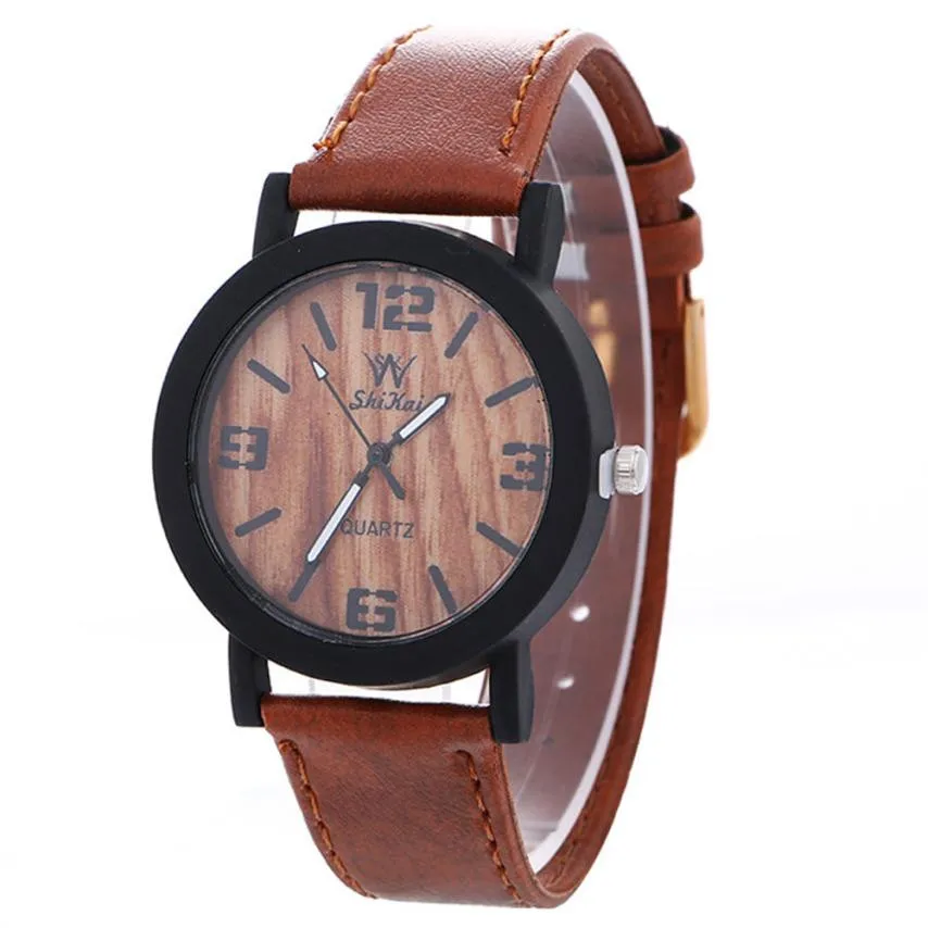 TZ #501 нейтральные Простые Модные женские часы кожаные кварцевые наручные 3 |