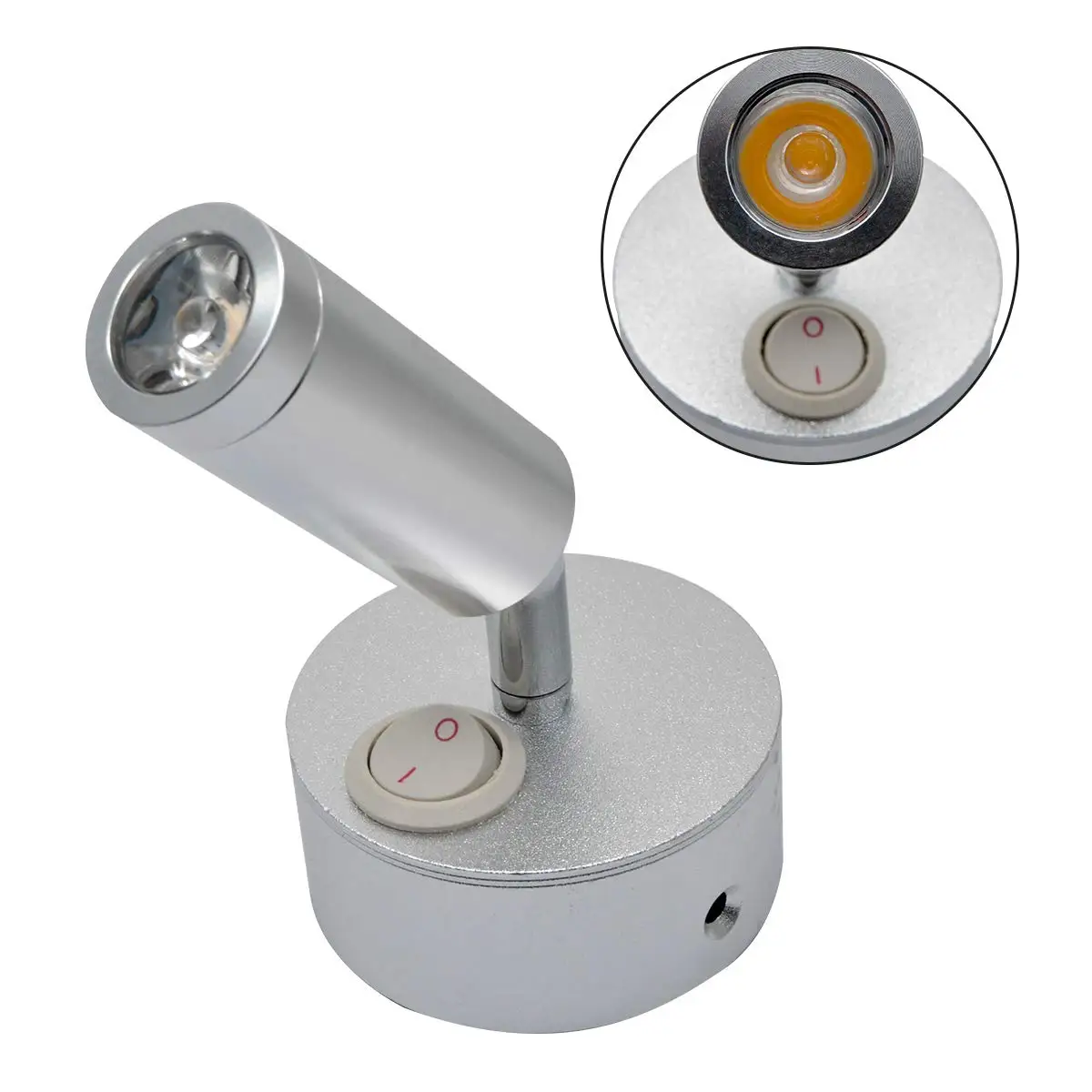 Внутренний светодиодный настенный светильник 12 в прикроватный для чтения дом на