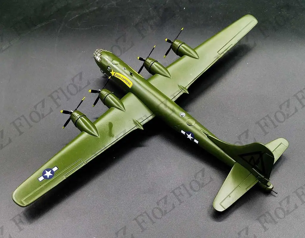 Boeing B-29 supertress Тяжелый бомбардировщик 1/144 Модель литья под давлением самолета |