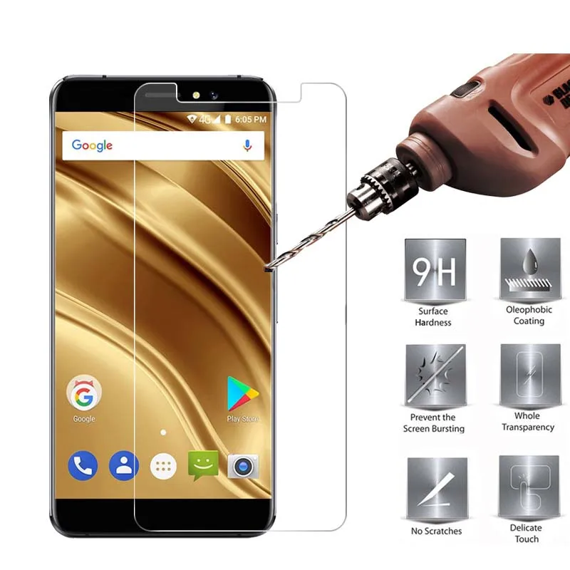 2 шт протектор экрана HOPELF для Ulefone S8 Pro закаленное стекло 2.5D 9H пленка для телефона закаленное стекло для Ulefone S8 Pro