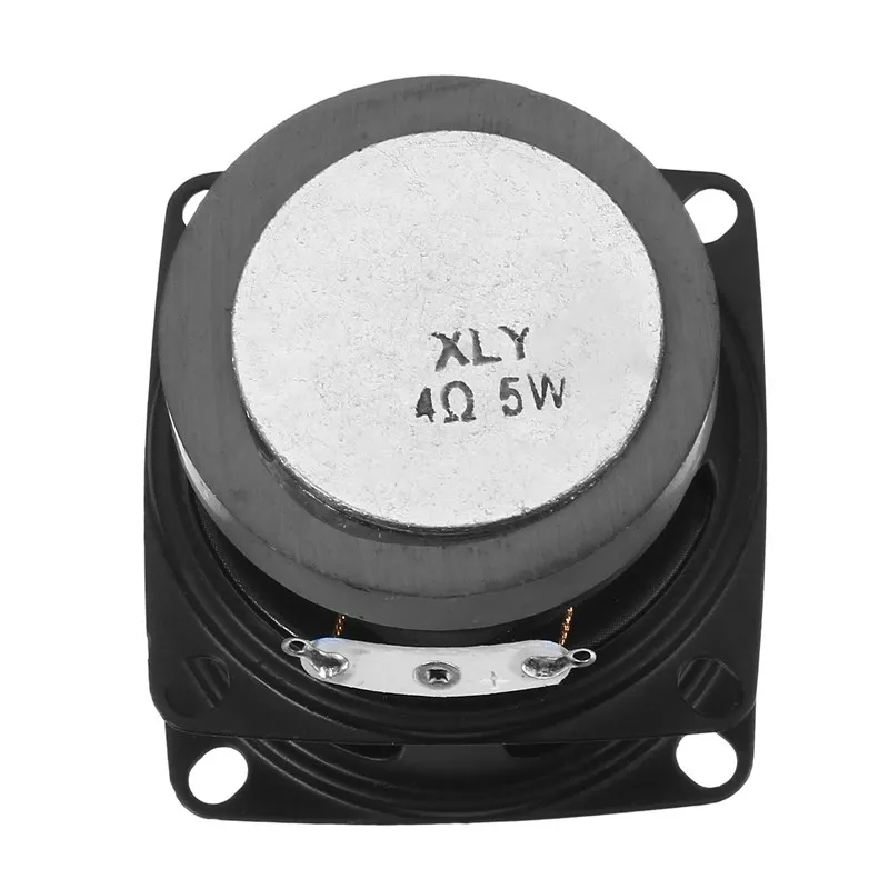 LEORY 2 шт. сабвуфер дюйма 4 Ом 5 Вт Полнодиапазонный динамик Мини DIY аудио громкий