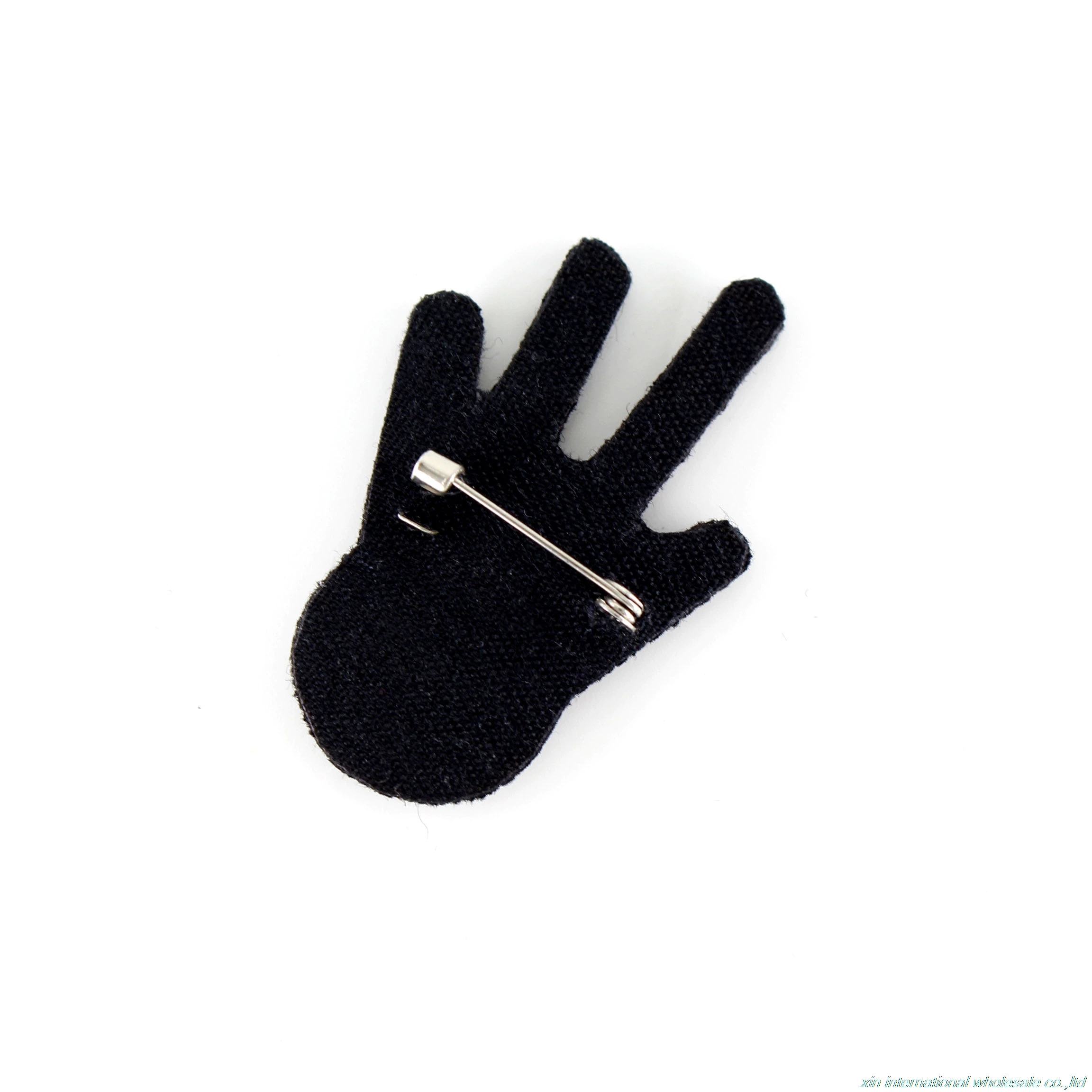 

Falling meteor pin badge Fashionable high grade metal wire badges Extravagant hand embroidery badge