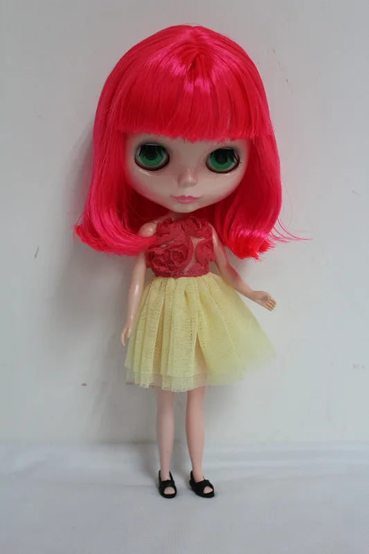 Бесплатная доставка Лучшая Скидка самодельная Обнаженная кукла Blyth артикул 59