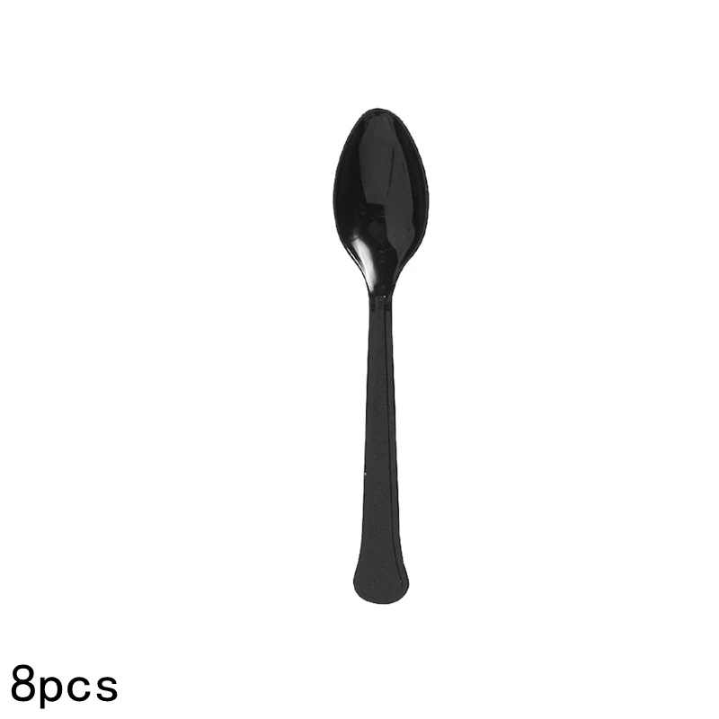 8pcs Spoon Набор 21 30 40 50 60th от NOHOO День рождения украшения для взрослых 21 30 40 50 60 лет вечерние поставки - Цвет: 8pcs Spoon