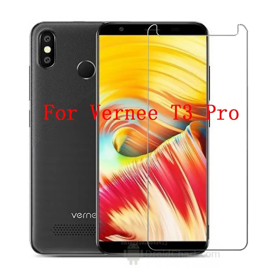 Закаленное стекло 9H для смартфона Vernee T3 Pro T3PRO защитная пленка экрана