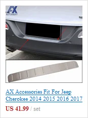 AX 4 шт. хромированные панели для окон для Jeep Cherokee- Dodge Дротика PF Chrysler 200 рамка для отделки