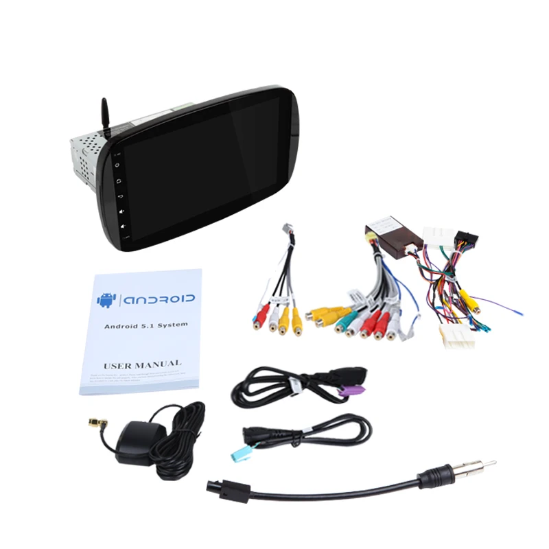 9 дюймов Andorid 0 Автомобильный плеер стерео система для Benz/SMART 2016-Восьмиядерный 4G RAM