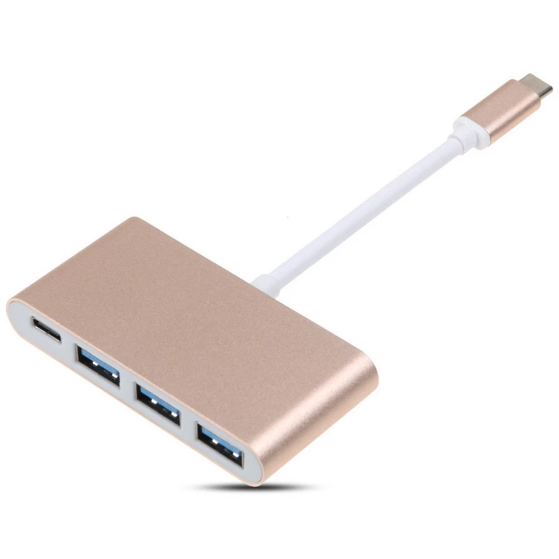 4 порта TYPE C к USB3.0 + концентратор 2 вида цветов Профессиональный Thunderbolt Type 3 портам USB