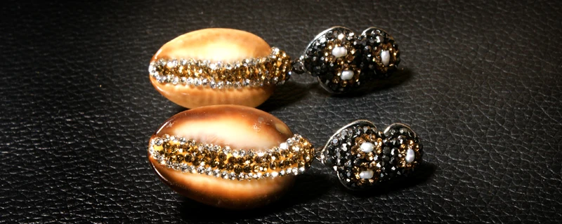 MOON GIRL Cowries, натуральный корпус, модные серьги с подвесками для женщин, Aretes, вечерние, свадебные, массивные серьги, подарок для женщин, Прямая поставка