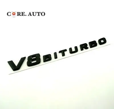 1 шт. V8 BITURBO наклейка на заднюю часть багажника автомобиля эмблема значок стикер