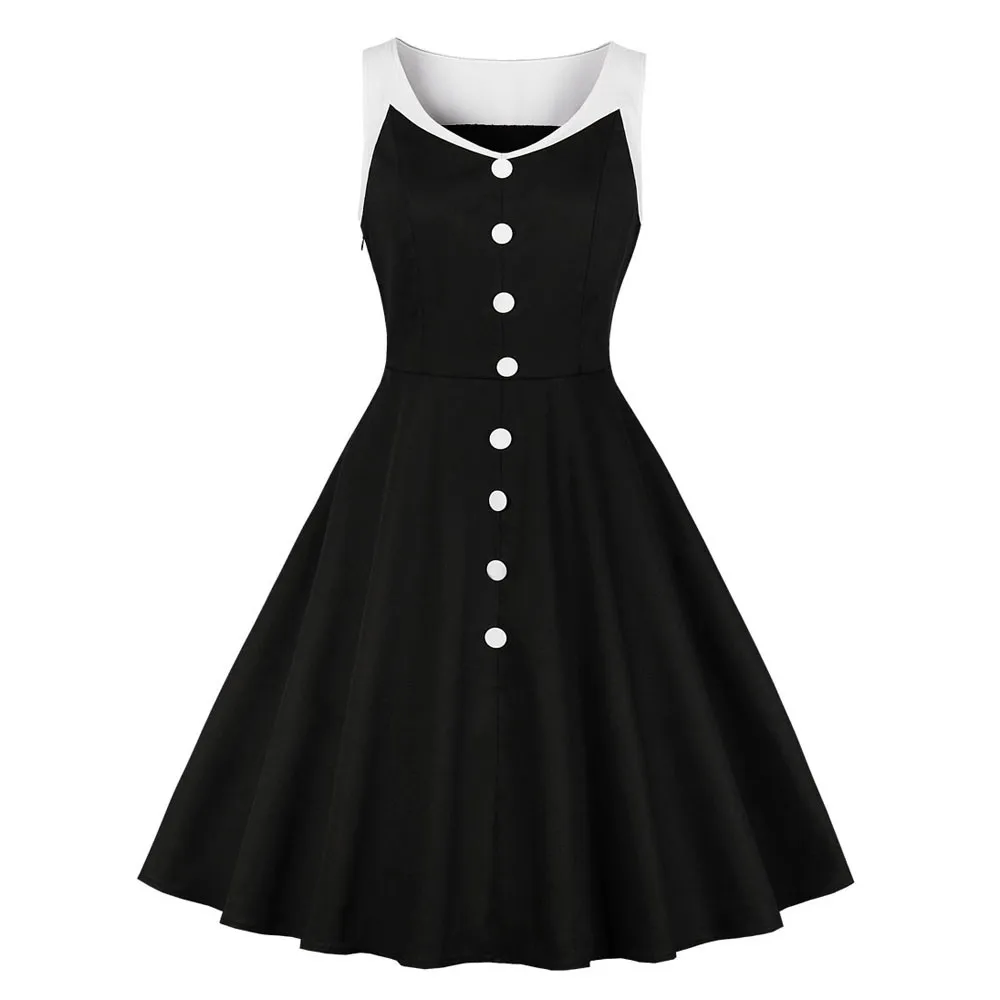 Винтажное платье в горошек Размер 5XL женская одежда больших размеров 2018