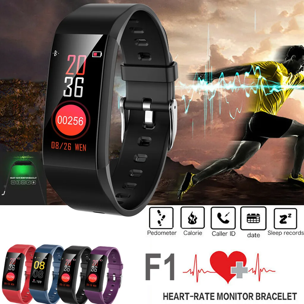 Smart Watch Pedometer Waterproof Band Heart Rate Monitor Bracelet Fitnes Tracker wristband IP67 band | Электроника