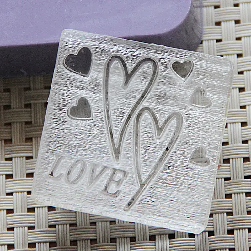 0167(5x5cm) Натуральный ручной работы мыло штамп плесень Мини DIY шаблон Акриловые формы - Цвет: 0167(5x5cm)
