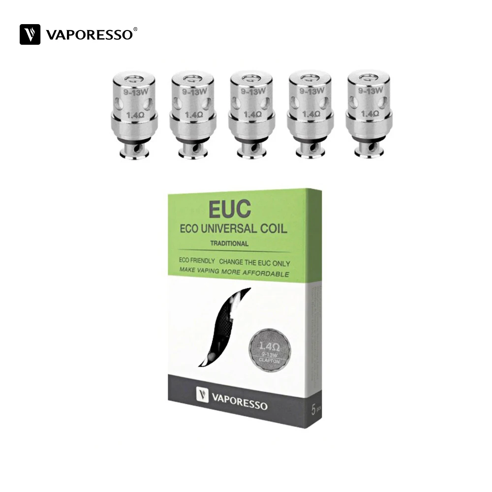 5 шт. оригинальная спираль vaporesso 1.3ohm EUC Mini CCELL традиционная 1.4ohm Vape E катушки для