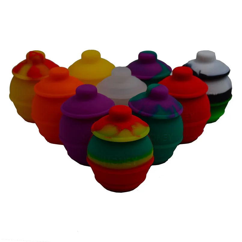 Новинка силиконовая восковая емкость 35 мл медовые горшки силиконовый инструмент