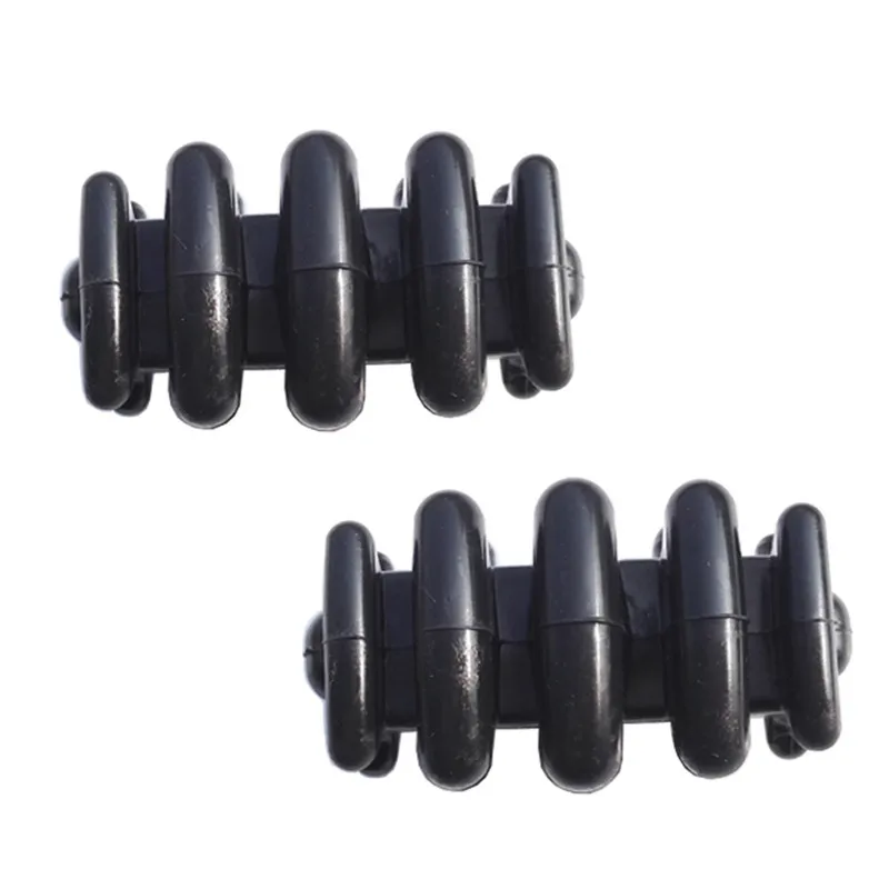 1 пара резиновых демпфирующих шнурков стабилизатор глушитель уменьшение шума