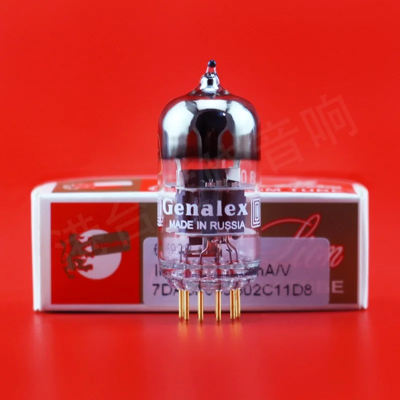 Новинка вакуумные трубки Genalex - Gold Lion E88CC / 6922 с золотыми штифтами парные часы Repalce