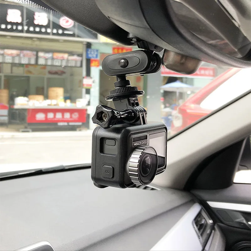 Rearview mirror Mount for Gopro Hero 11 10 9 8 7 6 5 4 SJCAM yi Xiaoyi 4K EKEN Dji Osmo Action 3 Insta360 Camera Car Accessories